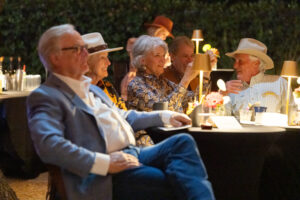 HeartGift Founders and their wives: Ray and Karen Wilkerson (left) and Karen and Dr. John “Chip” Oswalt (right)