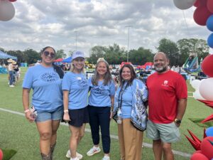 WAYA Staff Members Laney Ramirez, Stacey Weiseman, Melissa Morrow, Yvette Aguilar, and Andy Felix