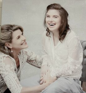 Erin Kiltz and her daughter Gracie Place this quote by this photo “I was put on this planet to be a mother to our 3 children and escort Gracie through her journey. Now, BiG is God’s assignment for my life,” Erin Kiltz
