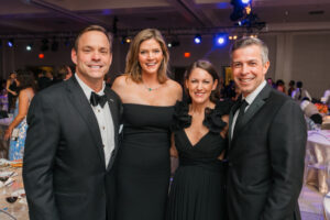 Todd and Laura Wallace and Katie and Miguel Romano