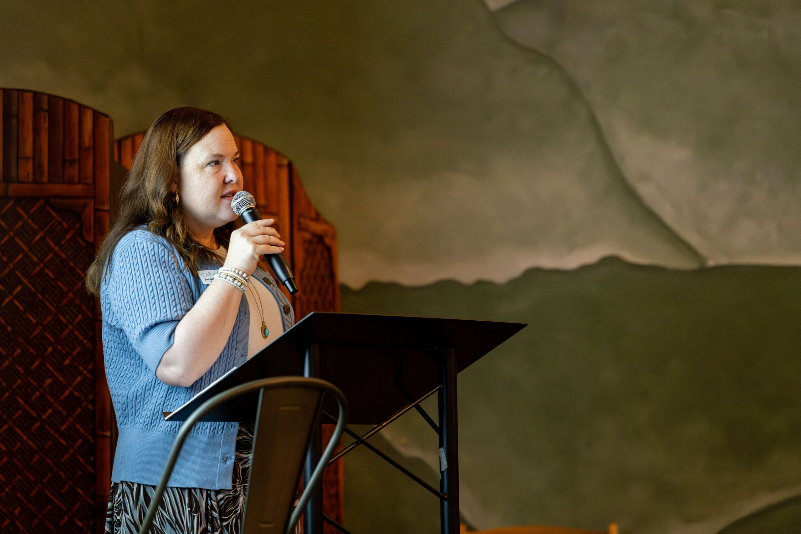 President of the Board Jennifer Prescott