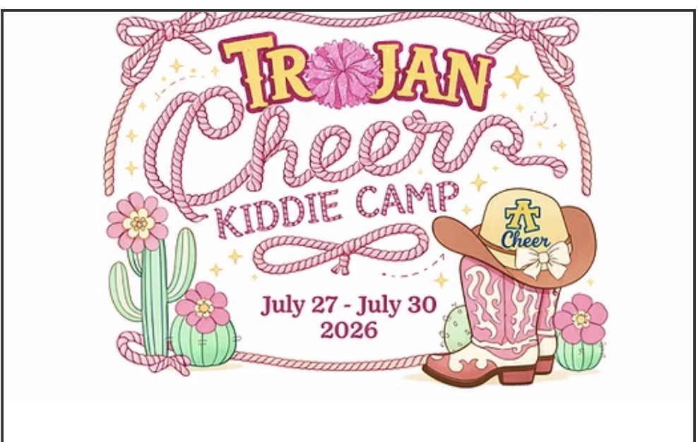 Anderson High Kiddie Cheer summer camp