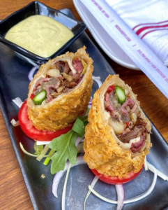 RedFarm Pastrami Egg Roll
