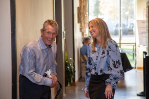 Vic Becker and Executive Director Christi Cornell