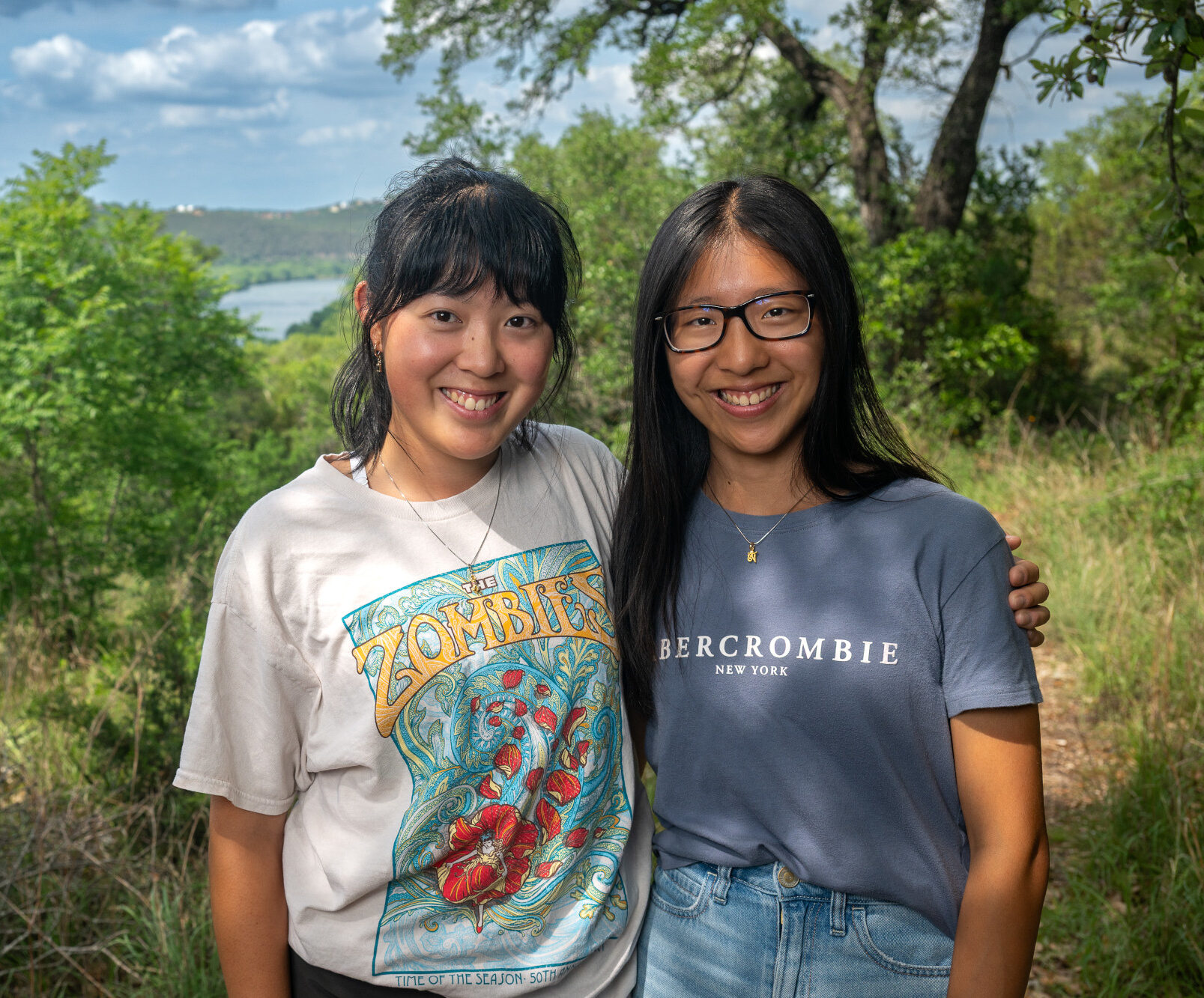 St. Stephen’s students Clair and Audrey Wan