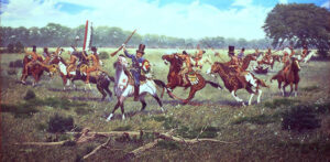 The Battle of Plum Creek. Image available on the Internet and included in accordance with Title 17 U.S.C. Section 107.