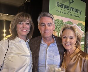 Diane Humphreys with Laurie and Nelson Mann